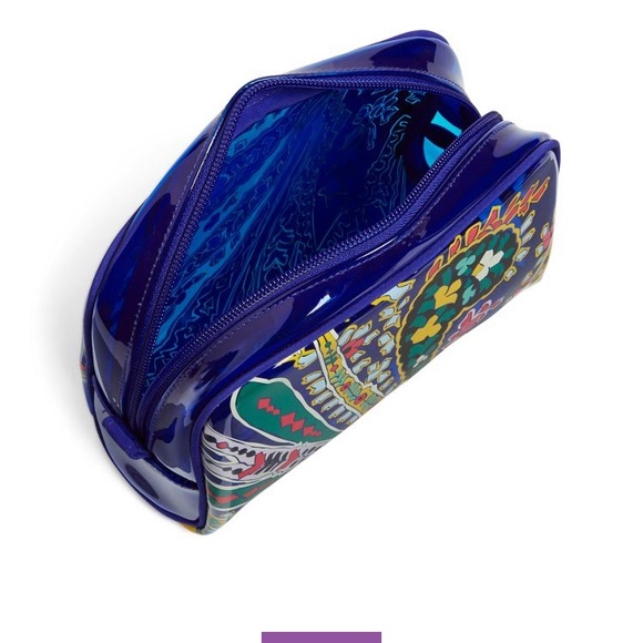 NEW Vera Bradley Iconic Medium Cosmetics Bag - Picture 4 of 8